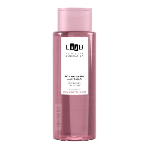 Płyny micelarne LAAB 100% Centella B12 Nawilżający płyn micelarny 400 ml