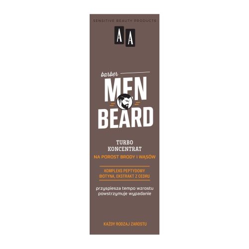 Pielęgnacja brody Men Beard Turbo-koncentrat na porost brody i wąsów 30 ml