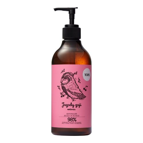 Mydła Yope Naturalne Mydło w Płynie Jagody Goji i Wiśnia 500 ml