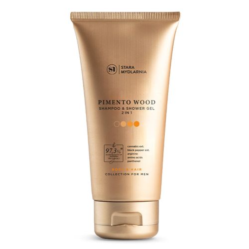 Żele i pianki pod prysznic For Men Pimento Wood Shampoo & Shower Gel 2in1 170 ml