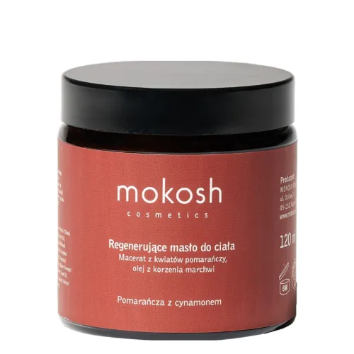 Masła do ciała Regenerujące masło do ciała Pomarańcza z cynamonem 120 ml