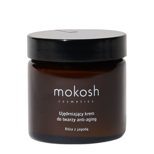 Kremy na dzień Ujędrniający krem do twarzy anti-aging Róża z jagodą 60 ml