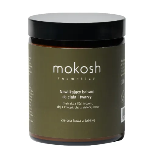 Kremy na dzień Balsam do twarzy i ciała zielona kawa z tabaką 180 ml