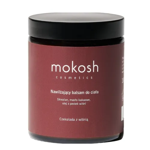 Balsamy do ciała Nawilżający balsam do ciała Czekolada z wiśnią 180 ml