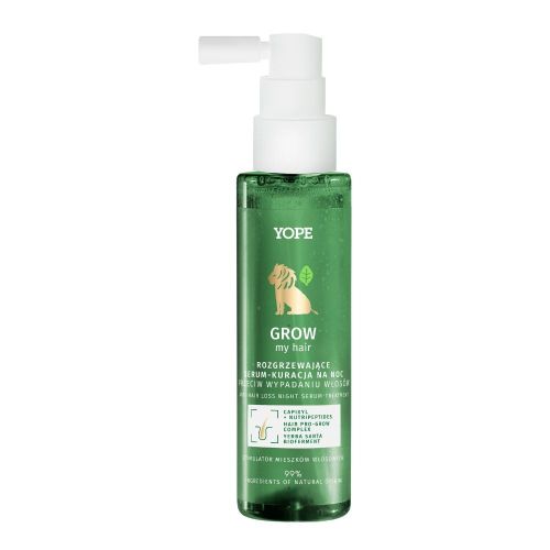 Pielęgnacja włosów i skóry głowy Grow My Hair Serum-Kuracja do skóry głowy na noc 110 ml