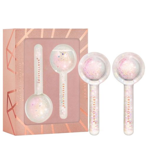Akcesoria do masażu twarzy Cryolift Ice Globes Crystal Szklane Kule do masażu twarzy