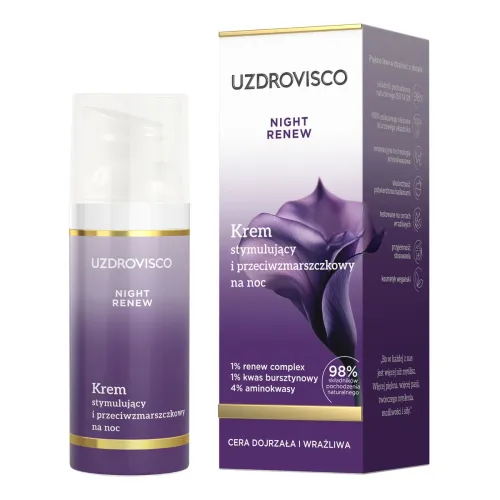Kremy na noc Night Renew Krem stymulujący i przeciwzmarszczkowy na noc 50 ml