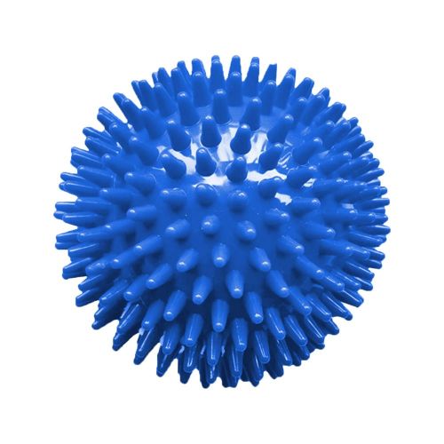 Piłki sensoryczne Piłeczka sensoryczna Spiky Ball 10 cm niebieska Niebieski