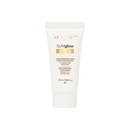 Kremy na dzień SUNglow SPF 50 odmładzający krem przeciwsłoneczny do codziennego stosowania 20 ml