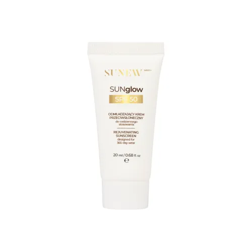 Kremy na dzień SUNglow SPF 50 odmładzający krem przeciwsłoneczny do codziennego stosowania 20 ml