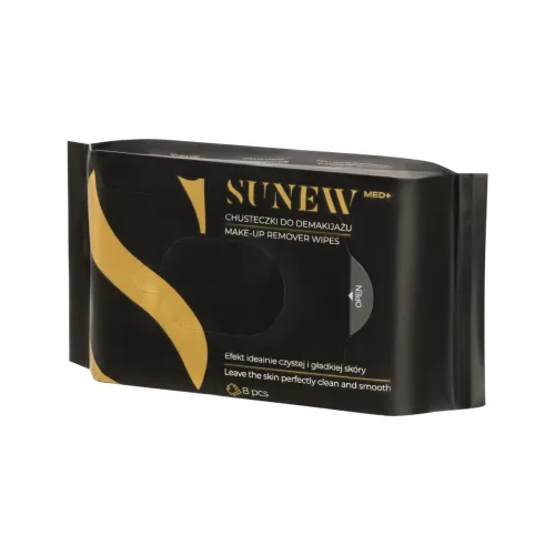 Oczyszczanie i demakijaż twarzy Make-Up Remover Wipes Black