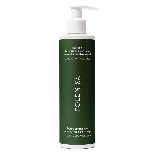 Żele do mycia twarzy Botaniczny żel myjący z matchą i prebiotykami 230 ml