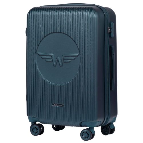 Walizki Walizka Średnia Dark Green 63 l