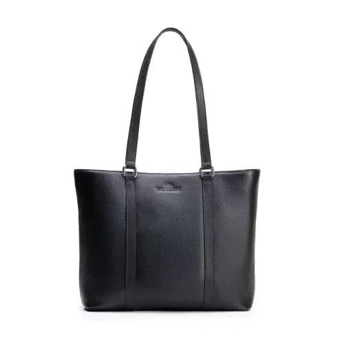 Torby Elegancka torebka Shopper Czarna Czarny