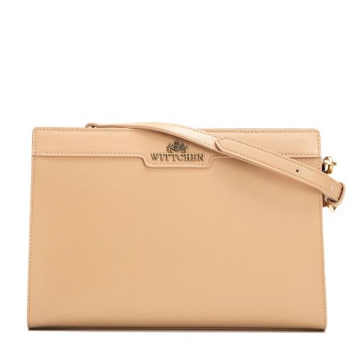 Torby Torebka crossbody Beżowa Beżowy