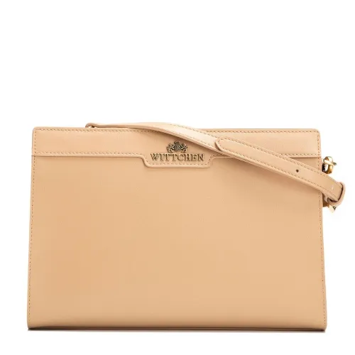 Torby Torebka crossbody Beżowa Beżowy