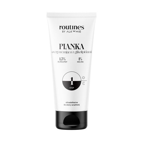 Pianki do mycia twarzy Pianka oczyszczająca z glikolipidami 100 ml