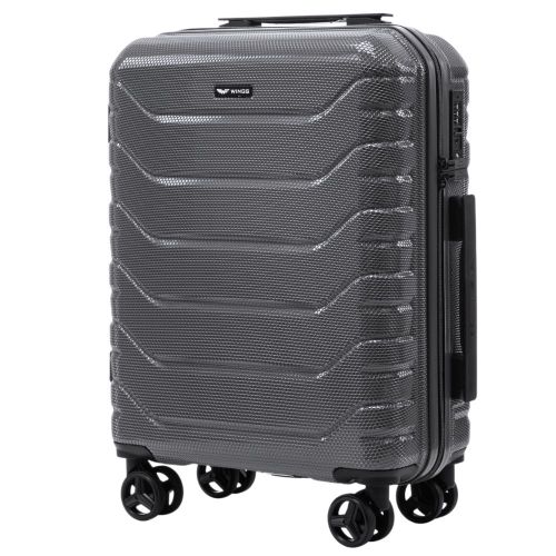 Walizki Walizka Crake mała Dark Grey 36 l