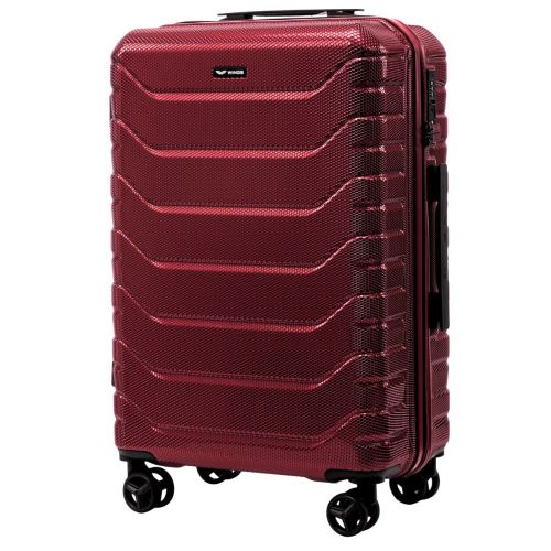 Walizki Walizka Crake Średnia Wine Red 63 l