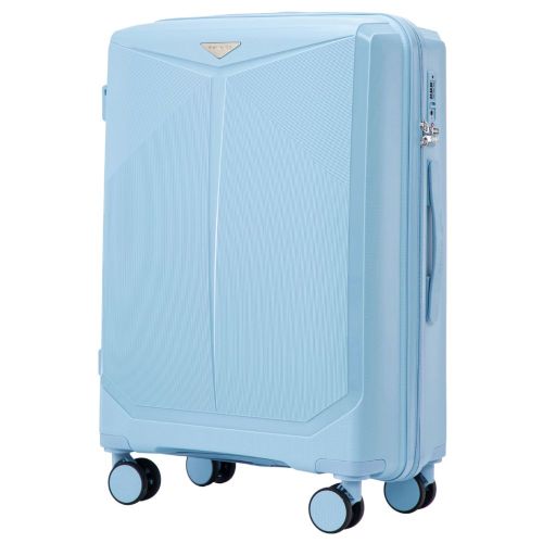Walizki Walizka Cockatiel Średnia Light Blue 63 l
