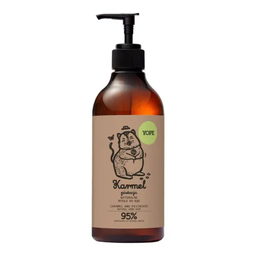 Mydła Mydło do rąk Karmel & Pistacja 500 ml
