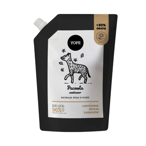 Mydła Paczula Wetiwer Mydło w płynie Refill 600 ml