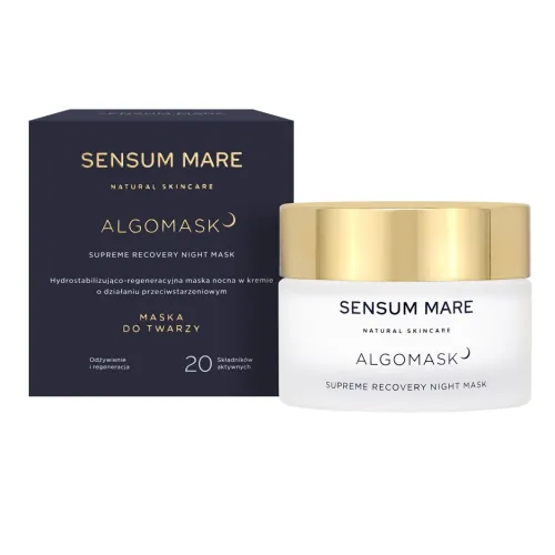 Maseczki w kremie ALGOMASK Hydrostabilizująco regeneracyjna maska nocna 50 ml