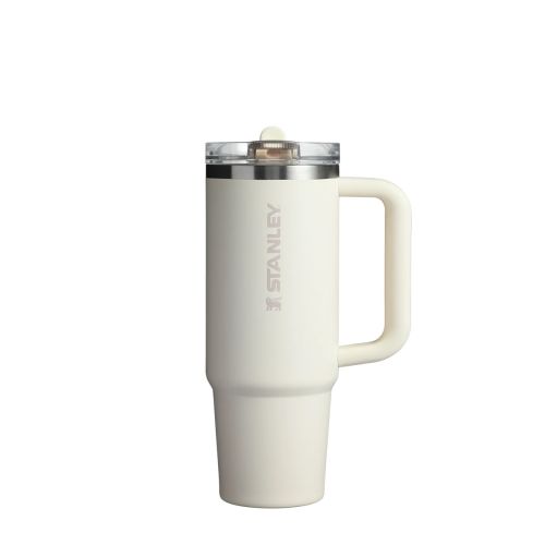 Kubki termiczne The Quencher ProTour Flip Straw Tumbler Cream 890 ml