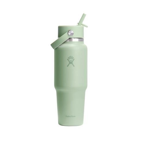 Butelki termiczne 32 Oz Wide Flex Straw Travel Aloe 946 ml