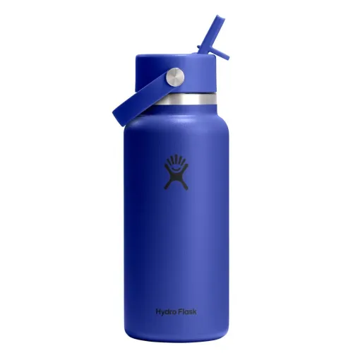 Butelki termiczne 32 Oz Wide Flex Straw Cap Capri Blue 946 ml