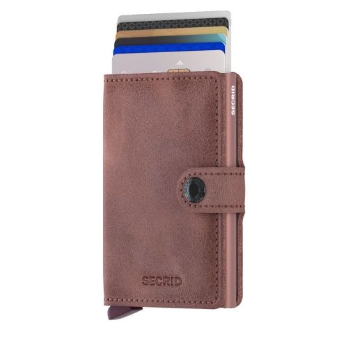Portfele Miniwallet Vintage Mauve Mauve