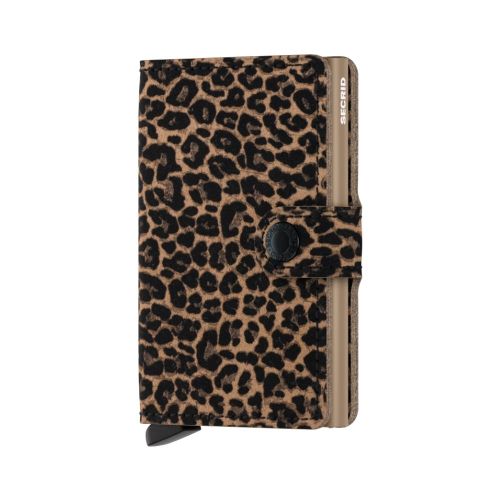 Portfele Miniwallet Leo Beige Beige