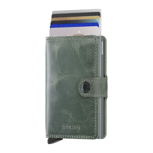 Portfele Miniwallet Vintage Sage Sage