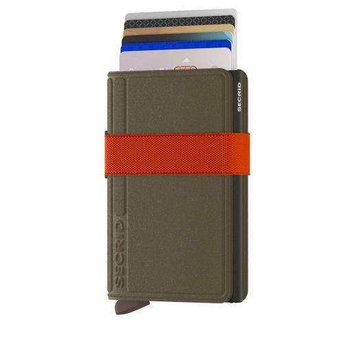 Portfele Bandwallet Liba Green Orange Green Orange