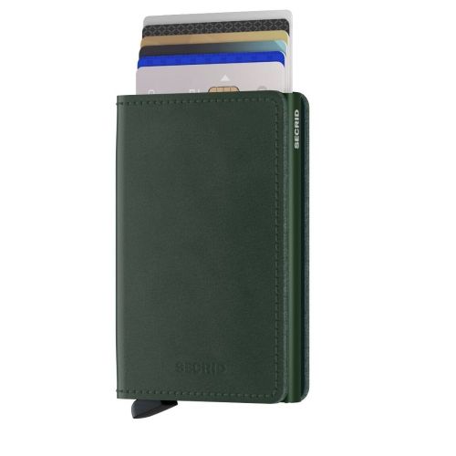 Portfele Miniwallet Original Green Green