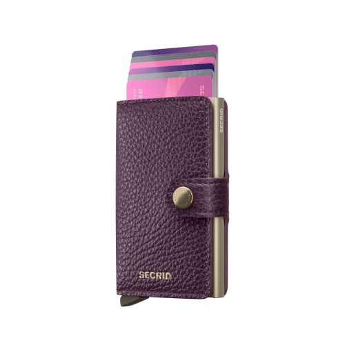 Portfele Miniwallet Pebble Grape Grape