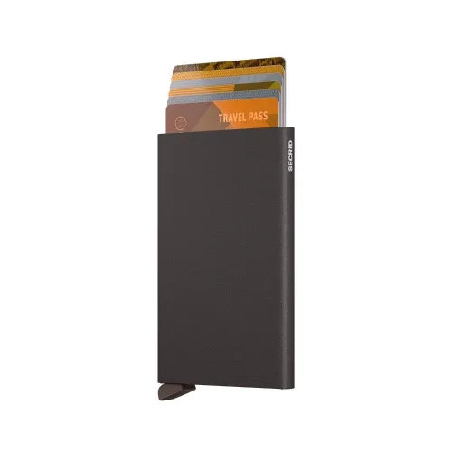 Portfele RFID Cardprotector Powder Brown Brown