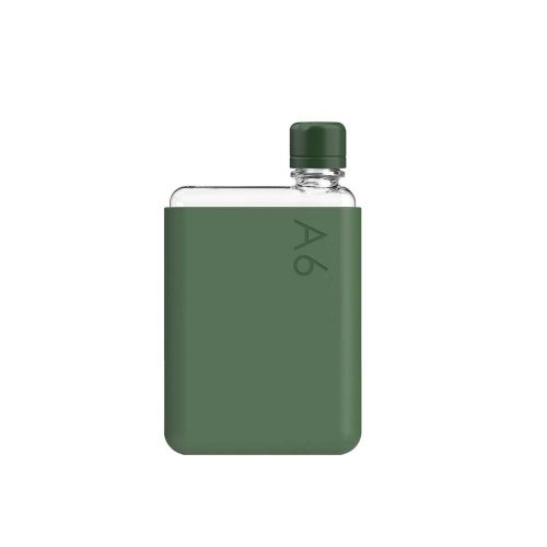 Butelki na wodę A6 Moss Green 375 ml