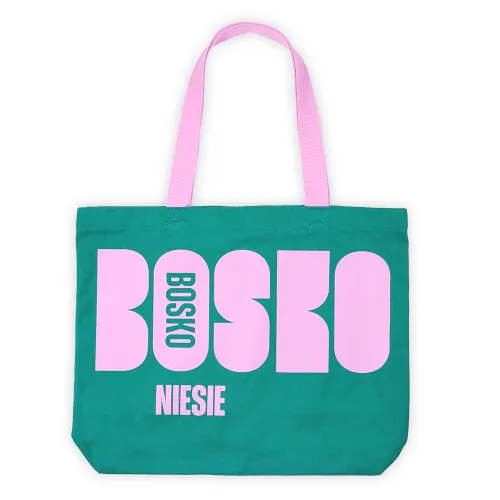 Torby Torba Shopper Zielona Zielony