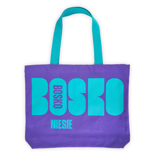 Torby Torba Shopper Fioletowa Fioletowy