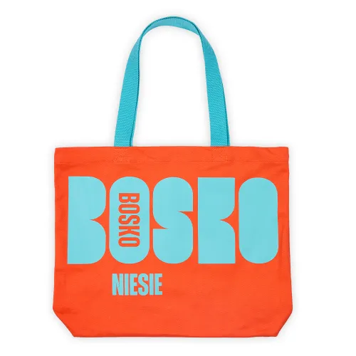 Torby Torba Shopper Pomarańczowa Pomarańczowy