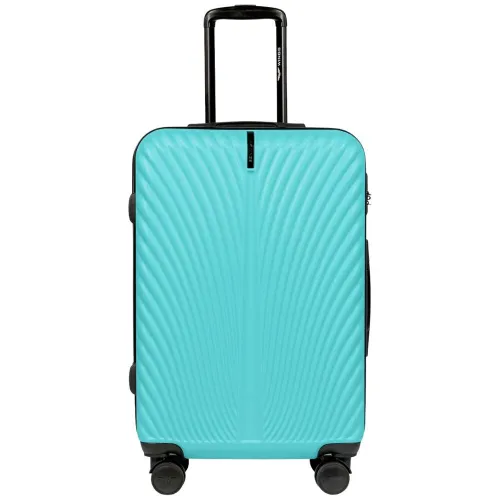 Walizki Swan Walizka średnia Light Blue 63 l