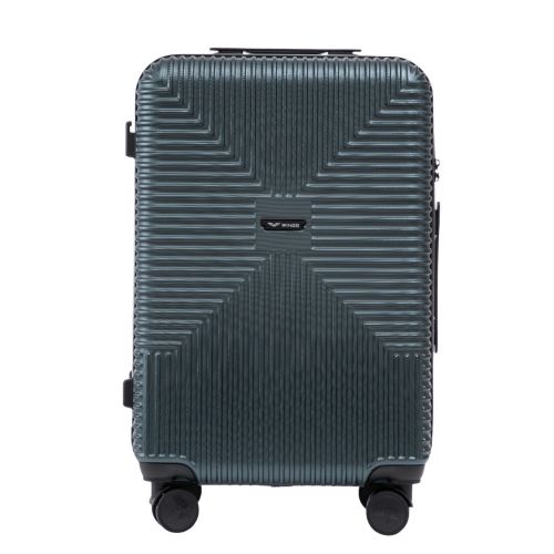Walizki Jackdaw Walizka Średnia Dark Green 63 l