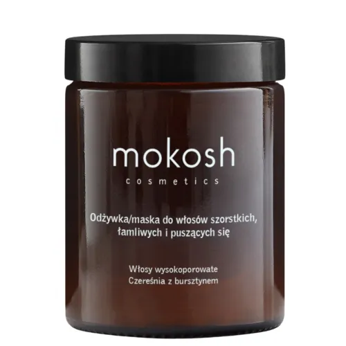 Maski do włosów Odżywka/Maska Do Włosów Szorstkich, Łamliwych I Puszących Się - Czereśnia Z Bursztynem 180 ml