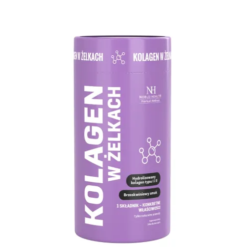 Skóra, włosy, paznokcie Collagen w żelkach