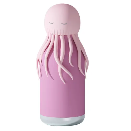 Butelki termiczne Bestie Meduza Różowa 460 ml