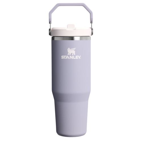 Kubki termiczne The IceFlow Flip Straw Purple Dust 890 ml