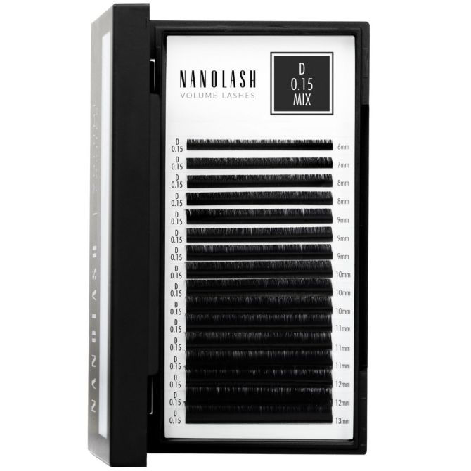 Akcesoria do makijażu Volume Lashes 0.15 D 6-13mm 55 g