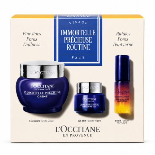 Zestaw do pielęgnacji twarzy dla niej Immortelle Précieuse Routine Facial Care Set