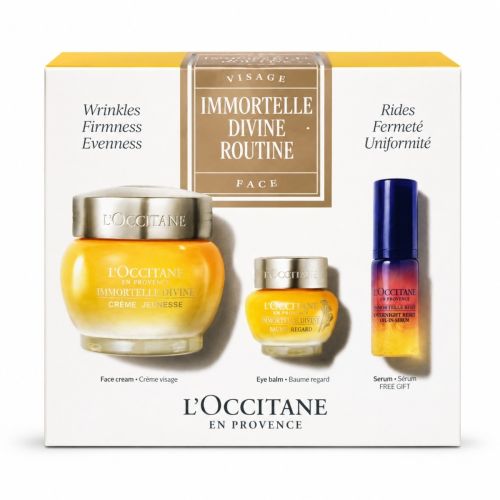 Zestaw do pielęgnacji twarzy dla niej Immortelle Divine Routine Facial Care Set